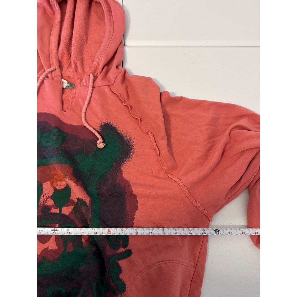 Urban Outfitters Sweet Dreams Graphic Hoodie Pink Oversized Sweatshirt Medium k3 - Picture 6 of 7